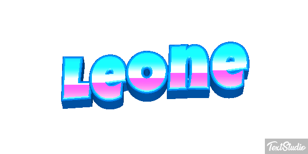 Leone Effetto testo