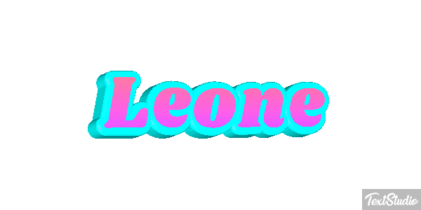 Leone Effetto testo