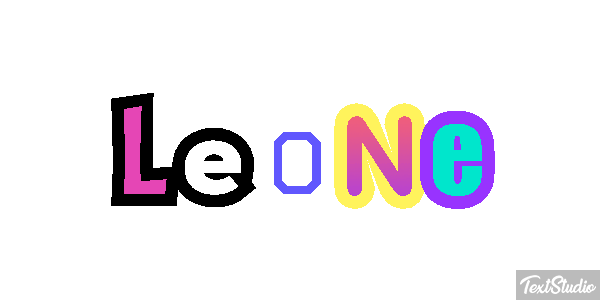 Leone Effetto testo