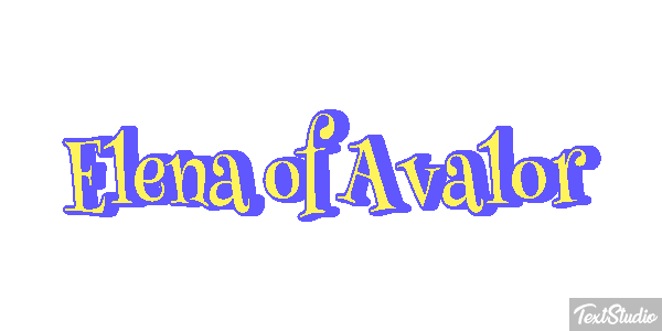 Elena of Avalor Efecto de texto