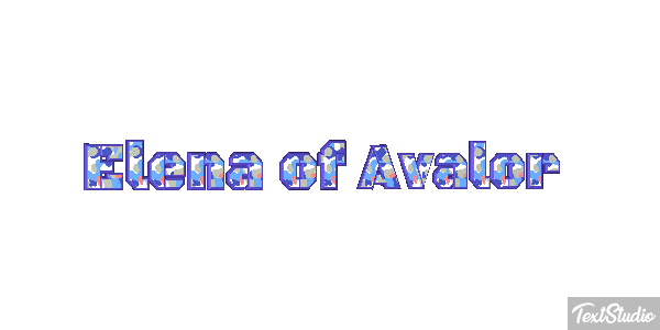 Elena of Avalor Efecto de texto
