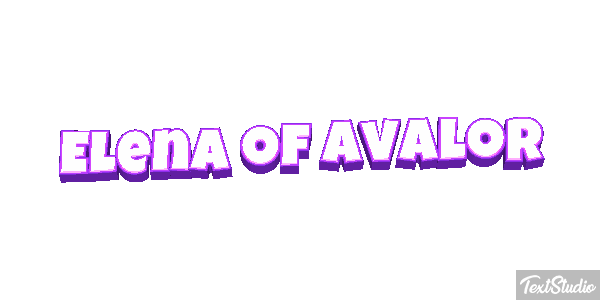 Elena of Avalor Efecto de texto