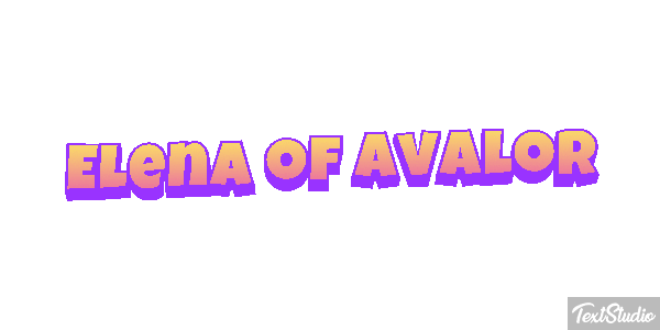 Elena of Avalor Efecto de texto
