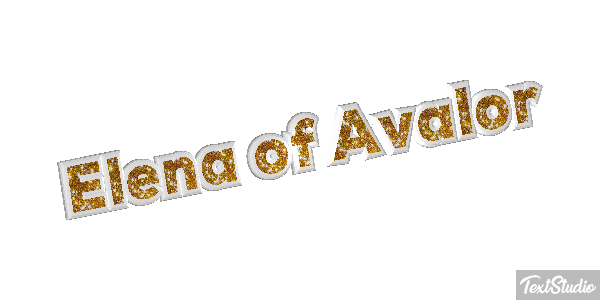Elena of Avalor Efecto de texto