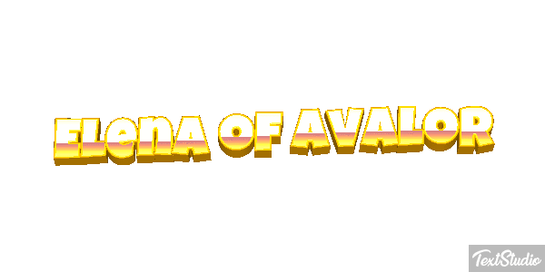 Elena of Avalor Efecto de texto