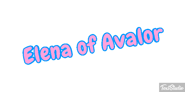 Elena of Avalor Efecto de texto