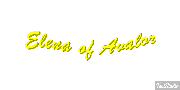 Elena of Avalor Efecto de texto