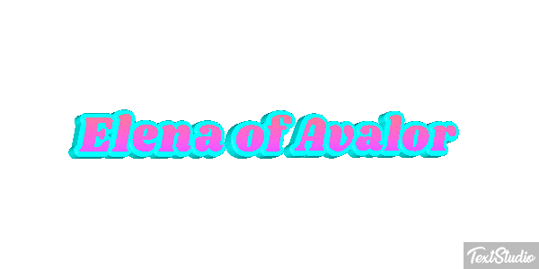 Elena of Avalor Efecto de texto