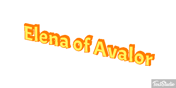 Elena of Avalor Efecto de texto