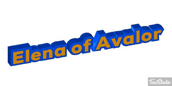 Elena of Avalor Efecto de texto
