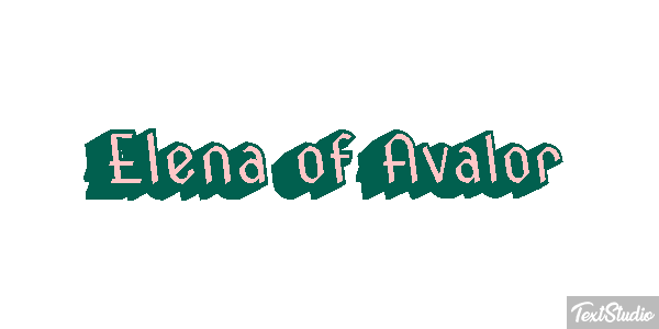 Elena of Avalor Efecto de texto