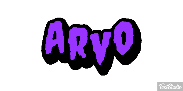 Arvo Text effect
