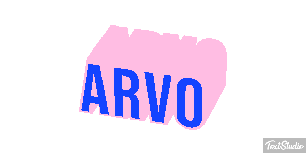 Arvo Text effect
