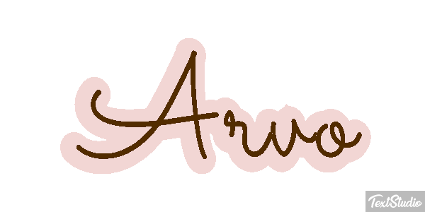 Arvo Text effect
