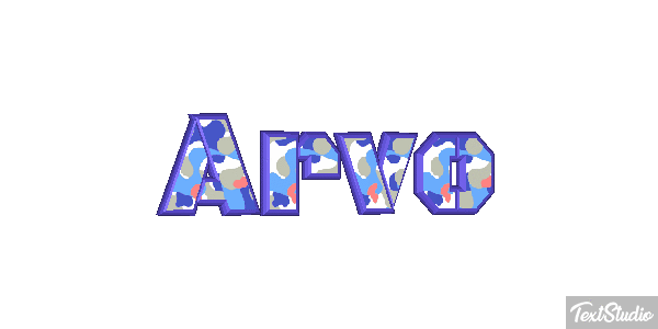 Arvo Text effect