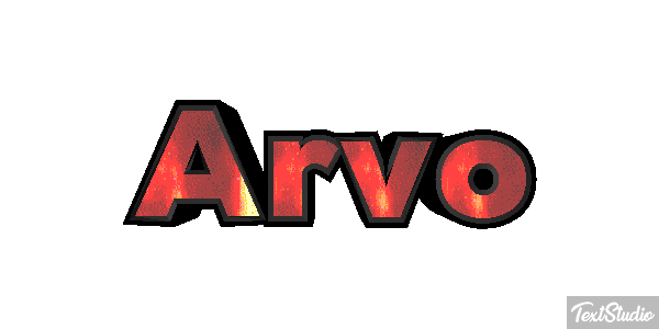 Arvo Text effect