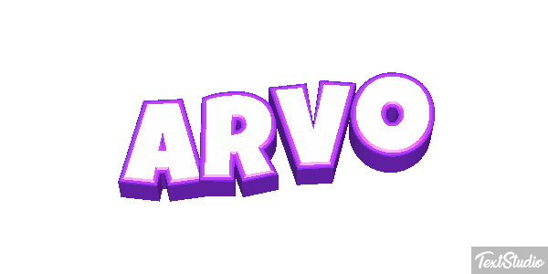 Arvo Text effect