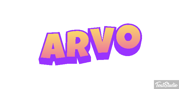 Arvo Text effect
