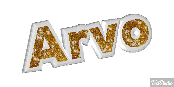 Arvo Text effect