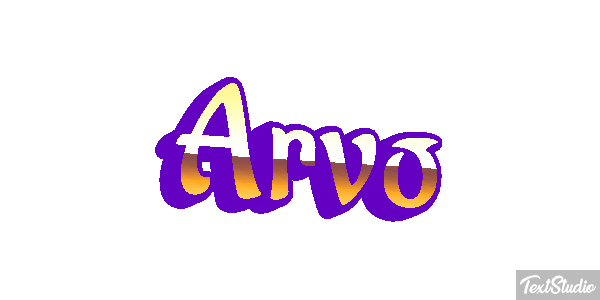 Arvo Text effect
