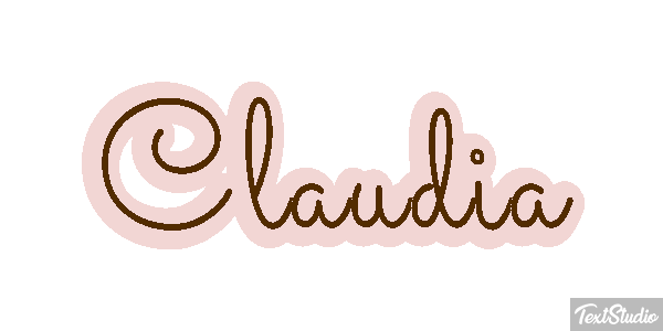 Cláudia Efecto de texto