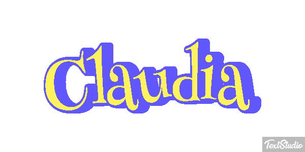 Cláudia Efecto de texto