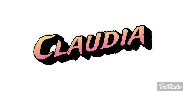 Cláudia Efecto de texto