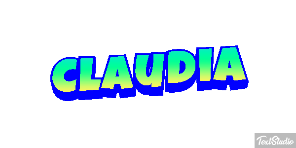 Cláudia Efecto de texto