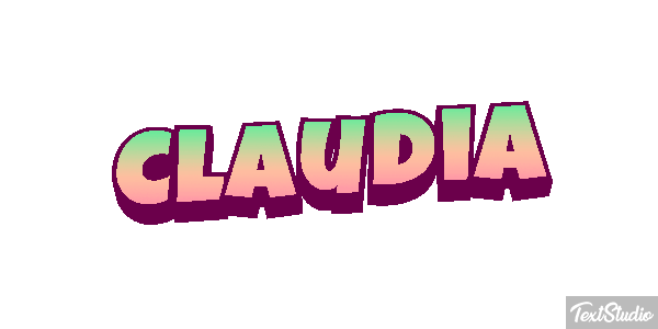 Cláudia Efecto de texto