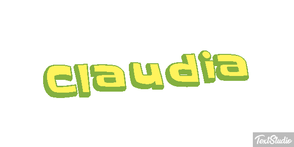 Cláudia Efecto de texto