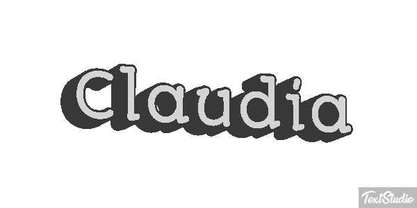 Cláudia Efecto de texto