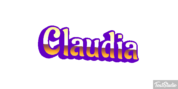 Cláudia Efecto de texto