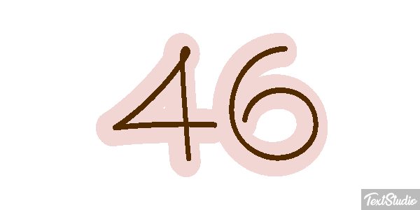 46 テキスト効果