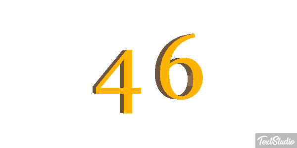46 テキスト効果