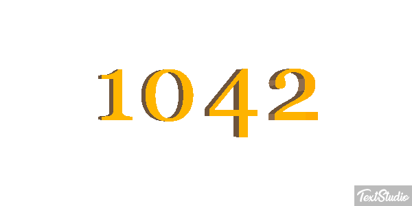 1042 Efeito do texto