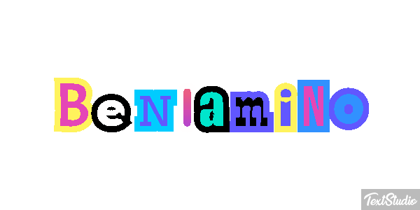 Beniamino Effetto testo