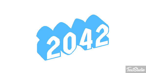 2042 テキスト効果