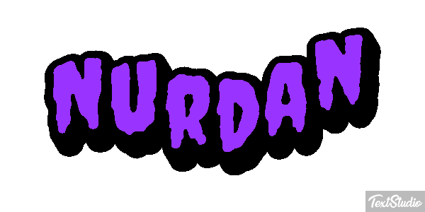 Nurdan Efecto de texto