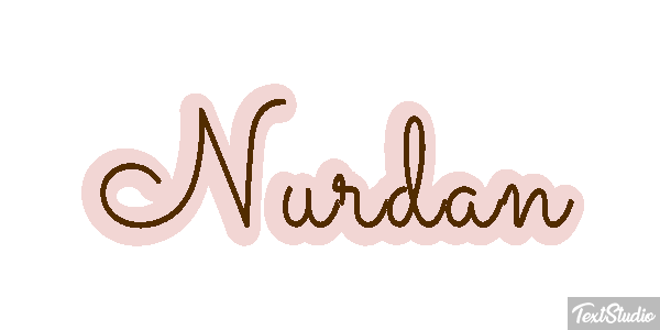 Nurdan Efecto de texto
