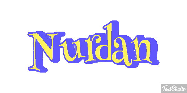 Nurdan Efecto de texto
