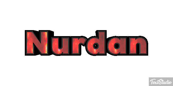 Nurdan Efecto de texto