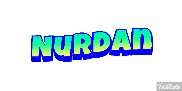 Nurdan Efecto de texto