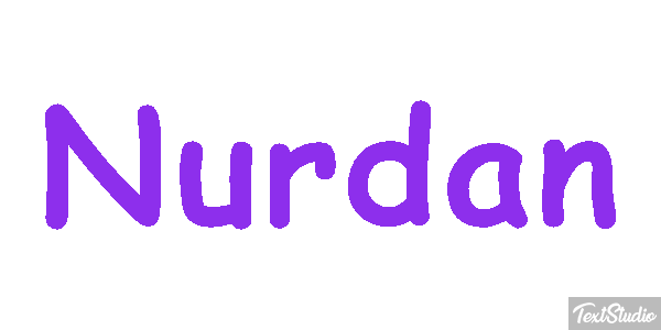 Nurdan Efecto de texto