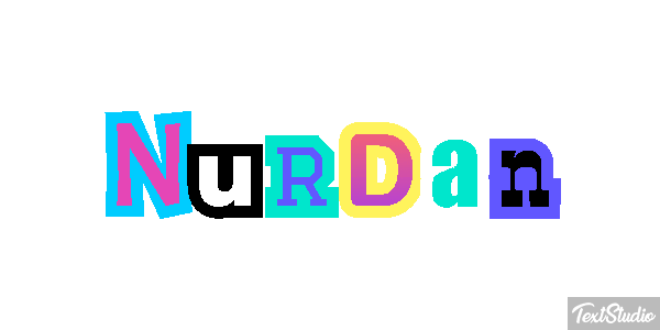 Nurdan Efecto de texto