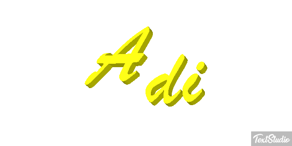 Adi Efecto de texto