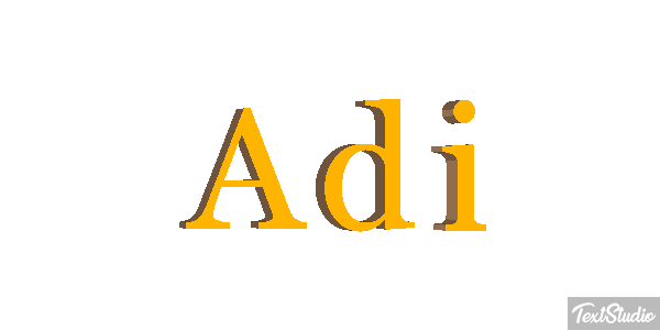 Adi Efecto de texto