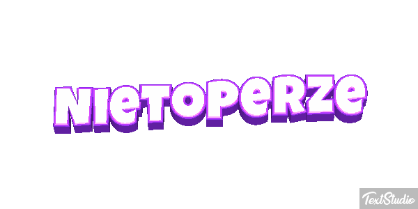 Nietoperze Efekt tekstowy