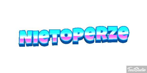 Nietoperze Efekt tekstowy