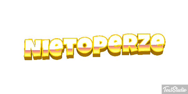 Nietoperze Efekt tekstowy