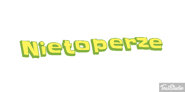Nietoperze Efekt tekstowy